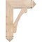Ekena Millwork Legacy Arts and Crafts Smooth Bracket w/ Offset Brace, Douglas Fir, 7 1/2"W x 22"D x 30"H BKT0806X22X30LEC03SDF - alternate 4